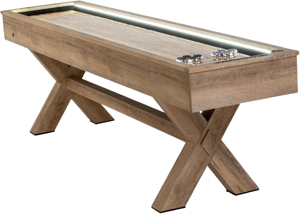 LED Shuffleboard with Buffet Top
